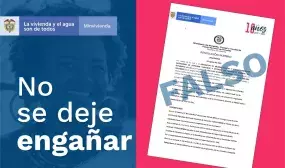 Se denunciaron aparentes casos de estafa en Valle del Guamuez (Putumayo) y Carmen de Bolívar (Bolívar). Foto: MVCT