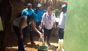 Gracias al Gobierno Nacional, por primera vez 1.562 personas cuentan con acceso a agua potable en las veredas Santa Fe, La Esperanza y Tres Bindes en Montería Gracias al Gobierno Nacional, por primera vez 1.562 personas cuentan con acceso a agua potable en las veredas Santa Fe, La Esperanza y Tres Bindes en Montería
