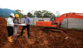 Minvivienda superviso obras de 300 viviendas y acueducto para reconstruccion de Mocoa