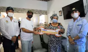 1.800 hogares de Cartagena se beneficiarán de los mejoramientos de vivienda gracias a una inversión de $20.000 millones. Foto: René Valenzuela. (MVCT)
