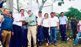 Hoy el 100 de la poblacion rural de Palmitos Sucre estreno acueducto