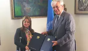 Minvivienda y ONU Habitat firman memorando para implementar la nueva agenda urbana mundial en Colombia