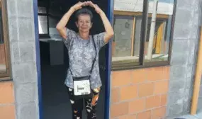A partir de hoy dormire tranquila porque no me voy a inundar Maria Blandon beneficiaria en La Virginia Risaralda