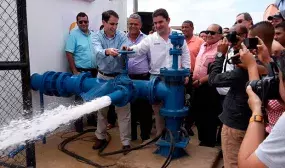 Llega el agua para La Guajira a traves de excavacion de pozos profundos Minvivienda