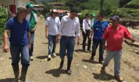 Minvivienda vuelve a Salgar ahora como gerente de la reconstruccion de este municipio antioqueno