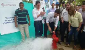 Un pais con todos los municipios con agua potable es un pais en paz Minvivienda