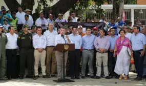 Fenómeno de El Niño pasó de moderado a fuerte, Presidente Santos hace llamado a los colombianos para ahorrar agua