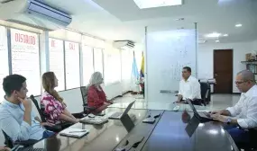 La meta de la alcaldía de Cali es aplicar 5.000 encuestas Sisbén IV en las próximas tres semanas. Foto: Sharon Durán(MVCT)