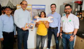 Hogares beneficiados con mejoramiento de vivienda en Itagüí - Antioquia. Foto: Sharon Duran (MVCT)