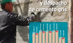 La buena dinamica en el sector de la construccion se refleja en el crecimiento de la produccion de cemento gris en Colombia en un 11,6 por ciento La buena dinamica en el sector de la construccion se refleja en el crecimiento de la produccion de cemento gris en Colombia en un 11,6 por ciento