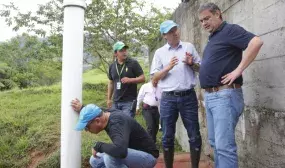 Viceministro de Agua (e) comienza su agenda de trabajo en Mocoa para atender las necesidades en agua potable Viceministro de Agua (e) comienza su agenda de trabajo en Mocoa para atender las necesidades en agua potable