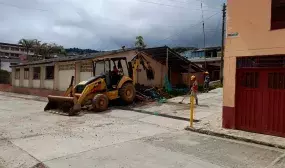 Obra de alcantarillado en el Valle del Cauca. Fotografía: Dirección de Infraestructura. (MVCT).