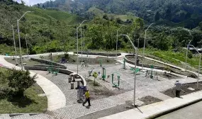 Parque Sacúdete - Urbanización San Sebastián. Foto: archivo prensa (MVCT)