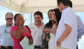 Minvivienda entregó hoy 192 casas gratis en Fundación y un pozo de agua en Santa Marta