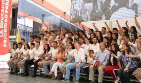 Presidente Juan Manuel Santos inauguro Megacolegio para casas gratis de Barranquilla