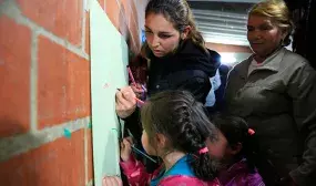Beneficiarios de vivienda gratis en Soacha participaron en diseno de su futuro colegio Beneficiarios de vivienda gratis en Soacha participaron en diseno de su futuro colegio