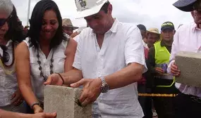 A Fundación, Magdalena, también llegó el programa de las viviendas gratis