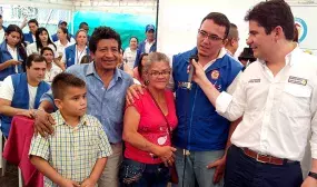 El Gobierno Nacional a través de Minvivienda llevó bienestar hoy a 232 familias de Dosquebradas, Risaralda, que ganaron una vivienda gratis