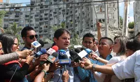 Minvivienda acompañó a las familias damnificadas por la tragedia del Space en Medellín