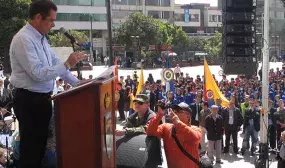 Vargas Lleras llegó a Boyacá con 'La Revolución del Agua'