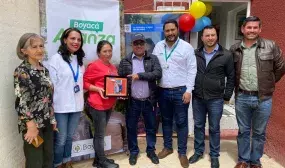 Familia beneficiada Tunja