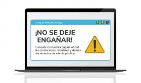 PIEZA GRÁFICA RESOLUCIONES FALSAS