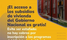 Evite ser estafado: el acceso a los subsidios de vivienda del Gobierno Nacional. Imagen: archivo MVCT.