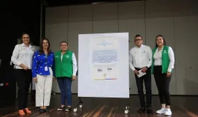 FOTOGRAFÍA MINVIVIENDA EN SUSCRIPCION DE CONVENIOS PARA LAS ALCALDIAS DE PIEDECUESTA, GIRÓN, SAN JOSE DE MIRANDA Y PUERTO PARRA