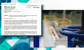 PIEZA GRÁFICA ACLARACION ESTADO DE PROYECTOS DE AGUA