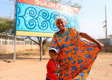 Guajira Azul, causa nacional. Foto: archivo. MVCT.