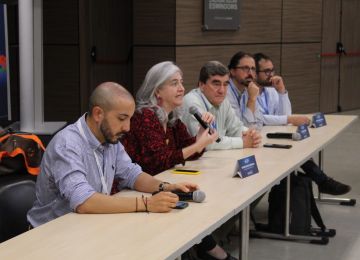 La ministra Catalina Velasco durante el congreso de Camacol, en el cual destacó que para el Gobierno Nacional el sector edificador es fundamental y también tiene estrecha relación con el agua. Foto: Dania Asprilla (MVCT). 