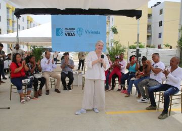 Ministra de Vivienda. Foto: Sharon Duran (MVCT)