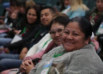 Más de 500 personas asistieron a la Asamblea nacional de recicladores y recicladoras. Foto: prensa (MVCT)