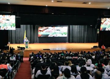 Más de 500 personas asistieron a la Asamblea nacional de recicladores y recicladoras. Foto: prensa (MVCT)