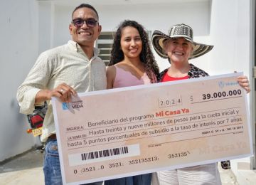 Beneficiarios de Córdoba y Sucre contaron cómo fue su proceso para ser favorecidos por los programas Mi Casa Ya y Cambia Mi Casa. Foto: Sharon Durán (archivo MVCT)