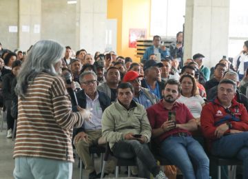 Lanzamiento del proyecto Ruta Comuniagua en Nariño: Subsidios para acueductos comunitarios y usuarios. Foto: René Valenzuela (archivo MVCT).