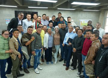 Lanzamiento del proyecto Ruta Comuniagua en Nariño: Subsidios para acueductos comunitarios y usuarios. Foto: René Valenzuela (archivo MVCT).