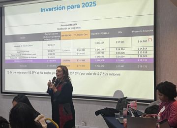 Fotografía durante acuerdo con la Comisión Segunda del Espacio Nacional de Consulta Previa.