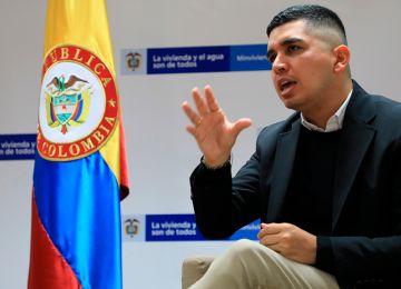 Durante la primera jornada de la reunión anual de MINURVI, el ministro de Vivienda, Jonathan Malagón, destacó que la recuperación económica de la región se ha soportado por la dinámica de la vivienda. Foto: René Valenzuela (MVCT)
