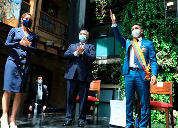 El Ministerio de Vivienda, Ciudad y Territorio conmemoró 10 años con cifras sin precedentes. Foto: René Valenzuela (MVCT)
