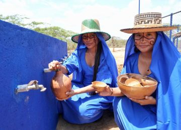 FOTOGRAFÍA GESTION DEL GOBIERNO DEL CAMBIO EN AGUA POTABLE