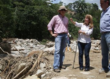 Soluciones de agua potable para Mocoa avanzan eficazmente