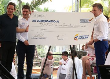 Minvivienda se compromete a financiar 450 mil viviendas