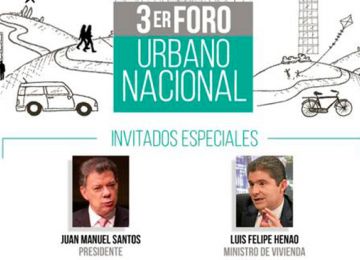Las politicas de vivienda y agua seran protagonistas en el 3er Foro Urbano Nacional