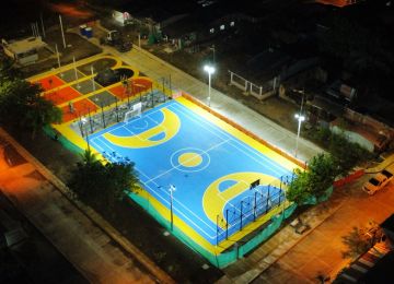 FOTOGRAFÍA TOMA AÉREA PARQUE BARRIO HOOVER QUINTERO