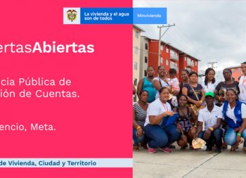 Minvivienda invita a los colombianos a participar en la Rendicion de Cuentas Puertas Abiertas