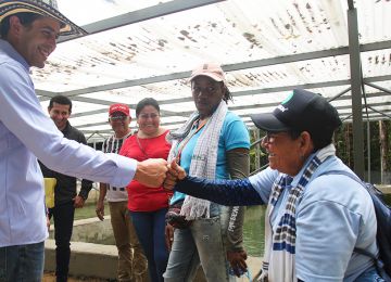 Con la obra, que beneficiará a más de 4.300 habitantes del municipio, se amplía la cobertura de 0 % a 100 %. Foto: Sharon Durán (MVCT).
