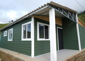 Tipología de vivienda concertada con la comunidad del ETCR Llano Grande - Dabeiba - Antioquia - ARN
