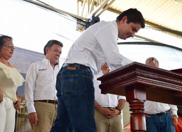 El departamento de Bolivar paso de 20 a 90 por ciento en cobertura de agua potable Santos