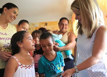 Minvivienda visito a familias beneficiadas con obras de reconstruccion en Salgar